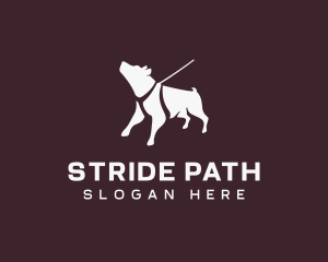 Pet Dog Walking logo design