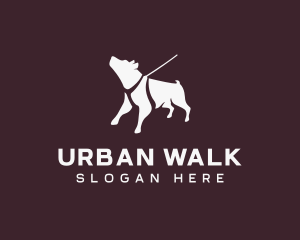 Pet Dog Walking logo design