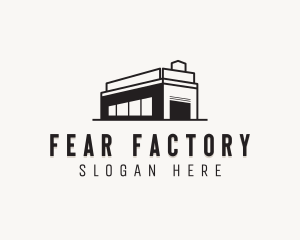 Stockroom Factory Building logo design