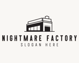 Stockroom Factory Building logo design