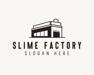 Stockroom Factory Building logo design