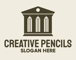 Pencil Law Building logo design