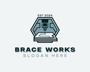 Laser Milling Automation logo design