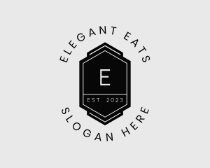 Elegant Generic Badge logo design