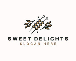 Dango Rice Cake Dessert  logo design