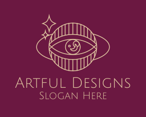 Astrology Psychic Eye  logo design