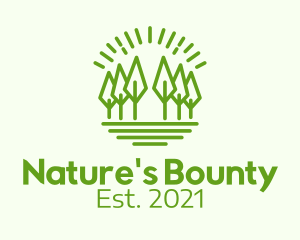 Green Nature Park  logo design