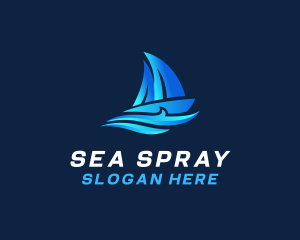 Premium Sailor Boat logo design