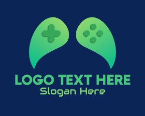 Game Review - Green Leaf Controller logo design