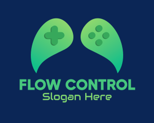 Green Leaf Controller logo design