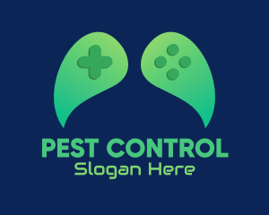 Green Leaf Controller logo design