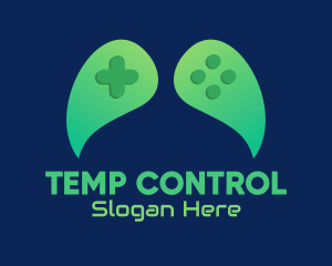 Green Leaf Controller logo design