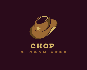 Cowboy Hat Sheriff Logo