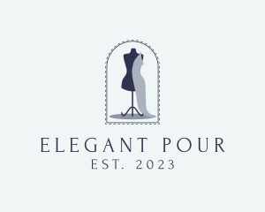 Tailor Dress Making logo design