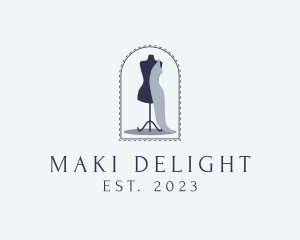 Tailor Dress Making logo design