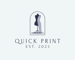 Tailor Dress Making logo design