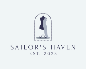 Tailor Dress Making logo design