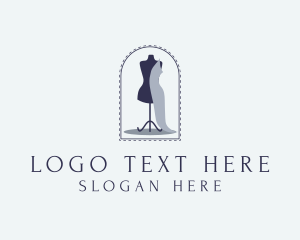 Tailor Dress Making Logo