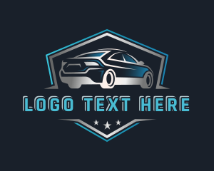 Drive - Detailing Automotive Car logo design