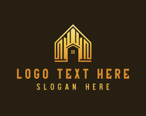 Real Estate - Building Realty Contractor logo design