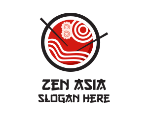 Asia - Japanese Ramen Restaurant logo design