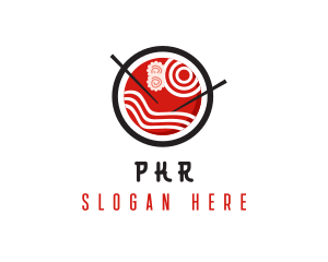 Japanese Ramen Restaurant  logo design