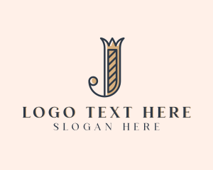 Boutique - Fashion Jewelry Boutique Letter J logo design