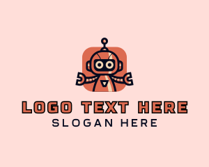 Bot - Artificial Robot Intelligence logo design