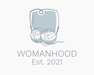 Weaver - Crochet Hook Yarn Handicraft logo design