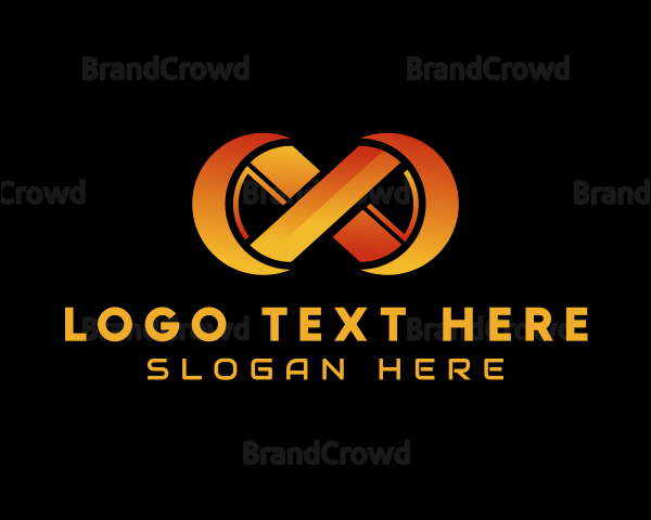 Gradient Infinity Loop Logo