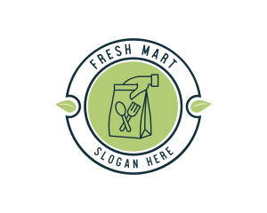 Supermarket - Organic Supermarket Grocery logo design