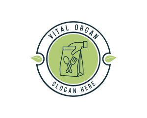 Organic Supermarket Grocery logo design