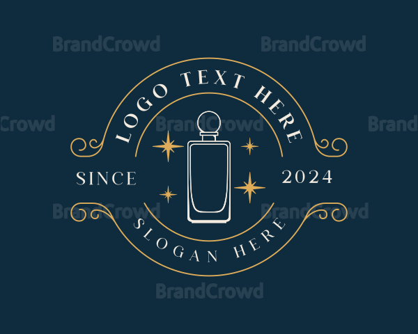 Scent Perfume Bottle Logo