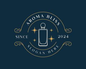 Scent Perfume Bottle logo design