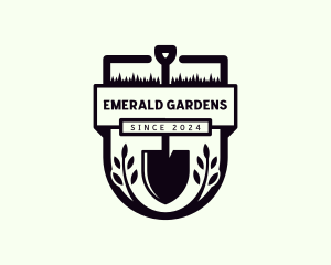 Garden Maintenance Shovel logo design