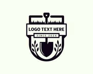 Planting - Garden Maintenance Shovel logo design