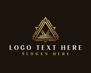 Pyramid Luxury Triangle Logo