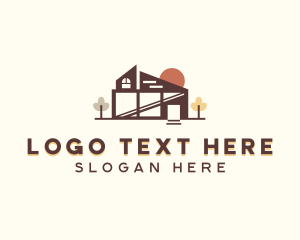 Residential - House Architecture Property logo design