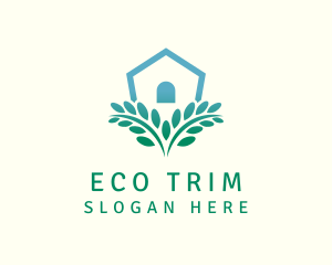 Organic Eco House logo design