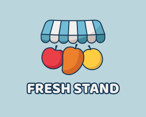 Stand - Fruit Smoothie Kiosk logo design