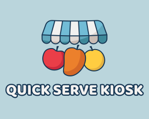 Kiosk - Fruit Smoothie Kiosk logo design