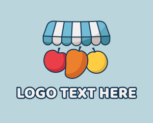 Mango - Fruit Smoothie Kiosk logo design