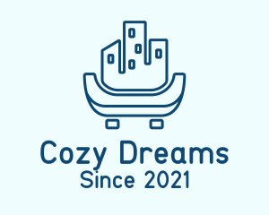 Skyscraper Sofa Bed logo design