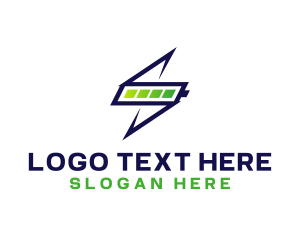 Charge - Electrical Charge Battery logo design
