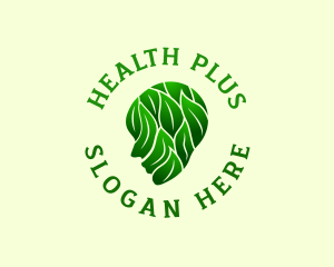 Mental Health Leaf logo design