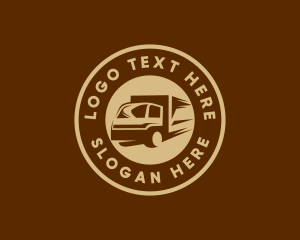 Fast Delivery Truck Logo