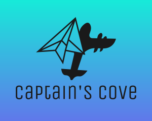 Captain - Paper Plane Logistics logo design