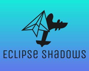 Shadow - Paper Plane Logistics logo design