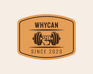 Gym - Fitness Gym Barbell logo design