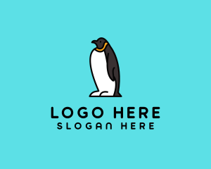 Penguin Animal Zoo  Logo